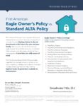 Eagle Owner's Policy vs. Standard ALTA Policy
